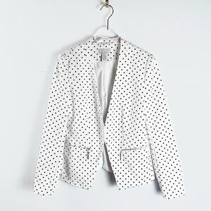 CARMEN MARC VALVO Polka dot Black + White - Womens size 4